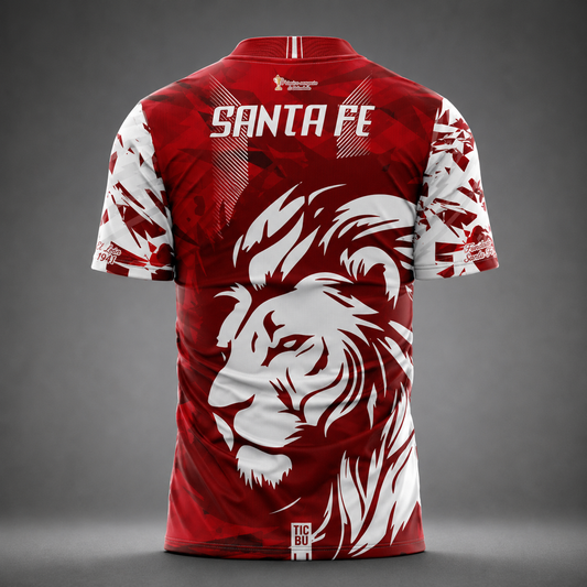 Camiseta Santa Fe León Roja Hombre | Edición Especial LA12