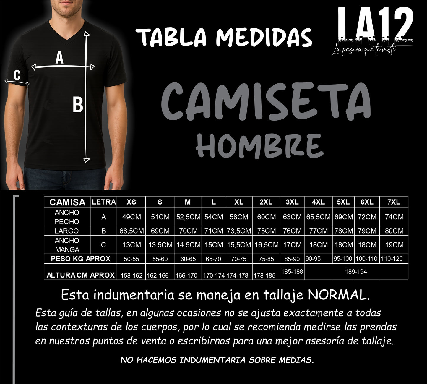 Camiseta Hombre Deportiva Ref LLANEROS FC