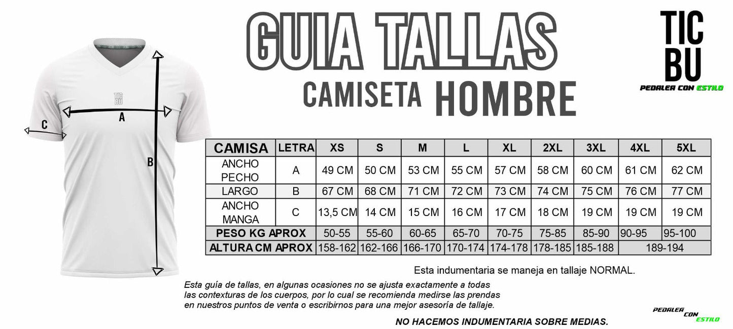 Camiseta Hombre Deportiva (Ref NACIONAL MILITAR)