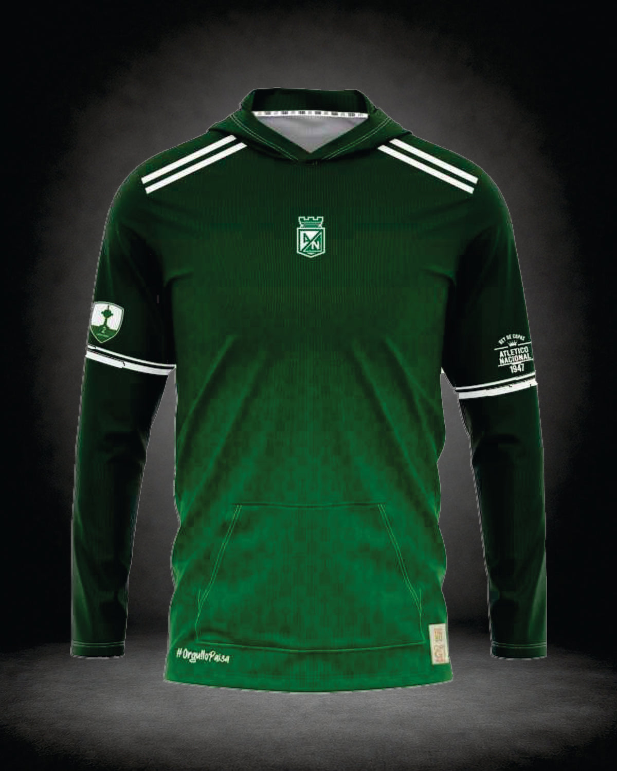 Buso Atlético Nacional Hombre con Capota | Edición Especial LA12 ref25