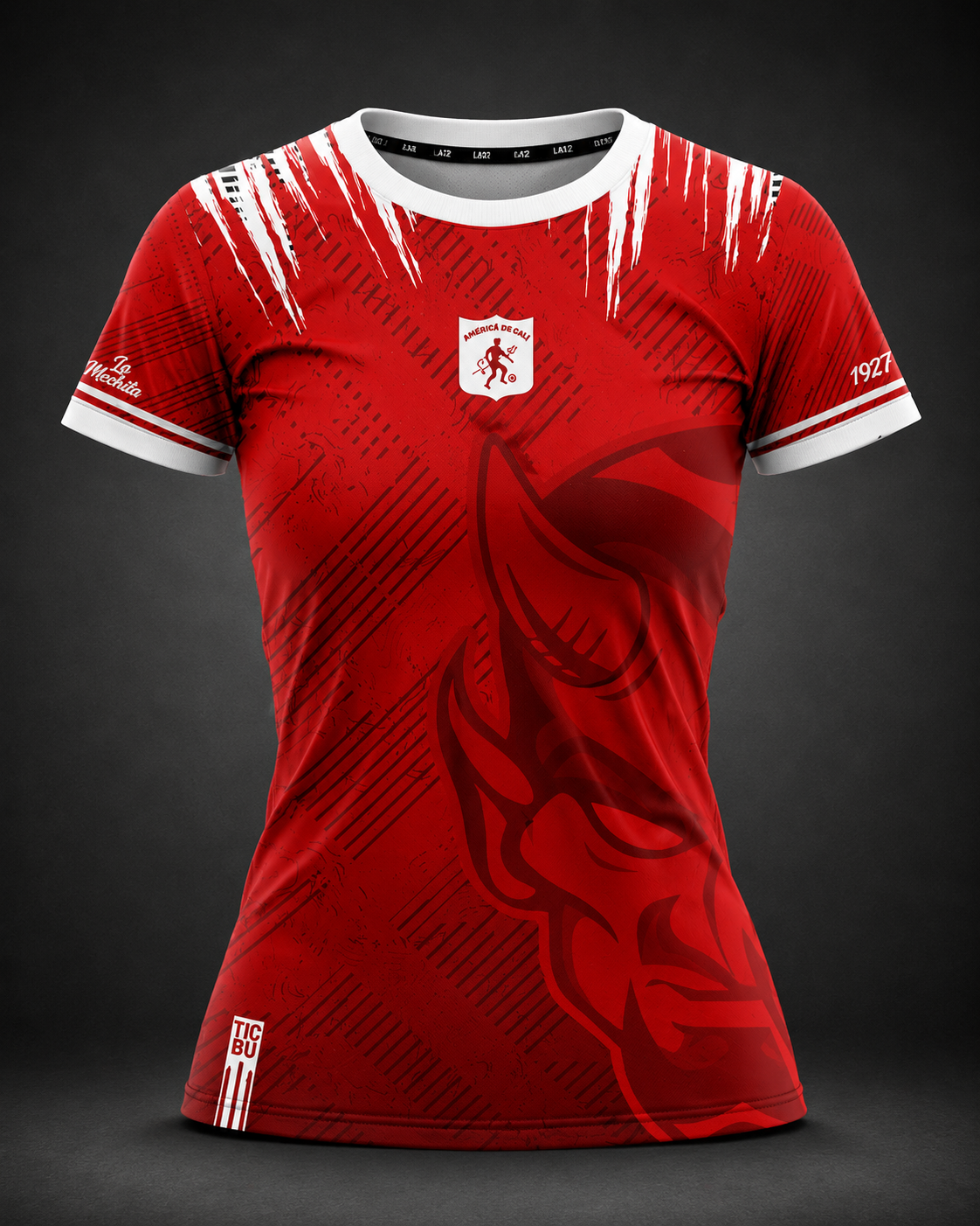 Camiseta América de Cali Roja Dama | Edición Especial LA12 America24