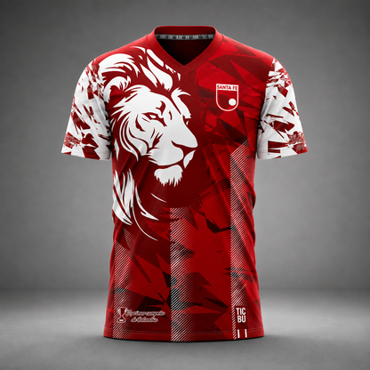 Camiseta Santa Fe León Roja Hombre | Edición Especial LA12