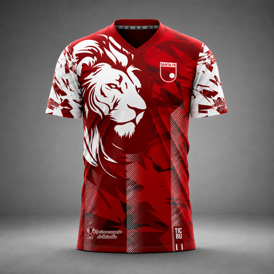 Camiseta Santa Fe León Roja Hombre | Edición Especial LA12