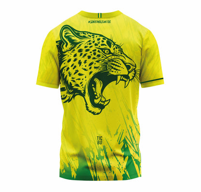Camiseta Hombre Deportiva Atletico Bucaramanga Leopardo