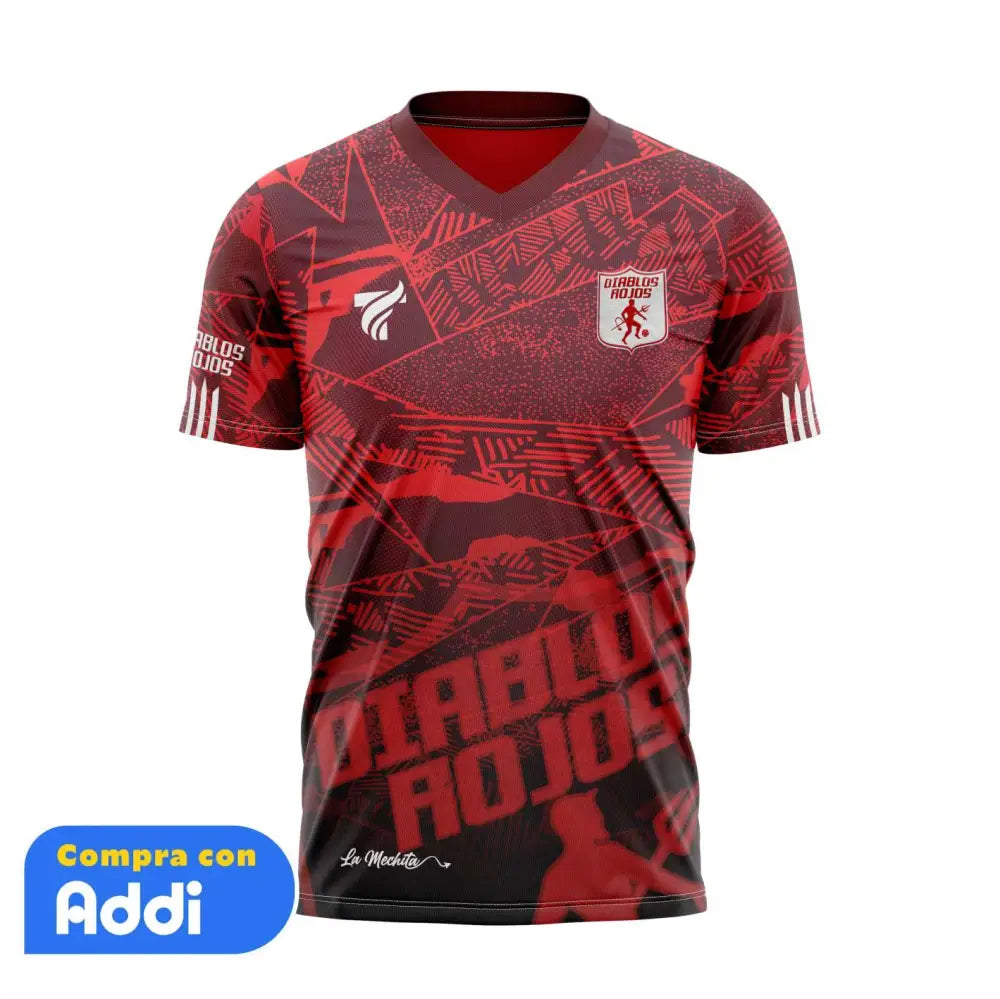 Camiseta Hombre Deportiva (Ref AMERICA LOGO3D)