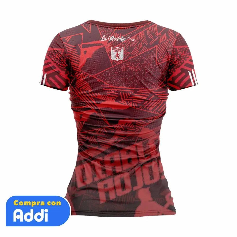 Camiseta Dama Deportiva (Ref AMERICA LOGO 3D)