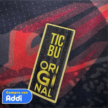 Camiseta Hombre Deportiva (Ref AMERICA LOGO3D)