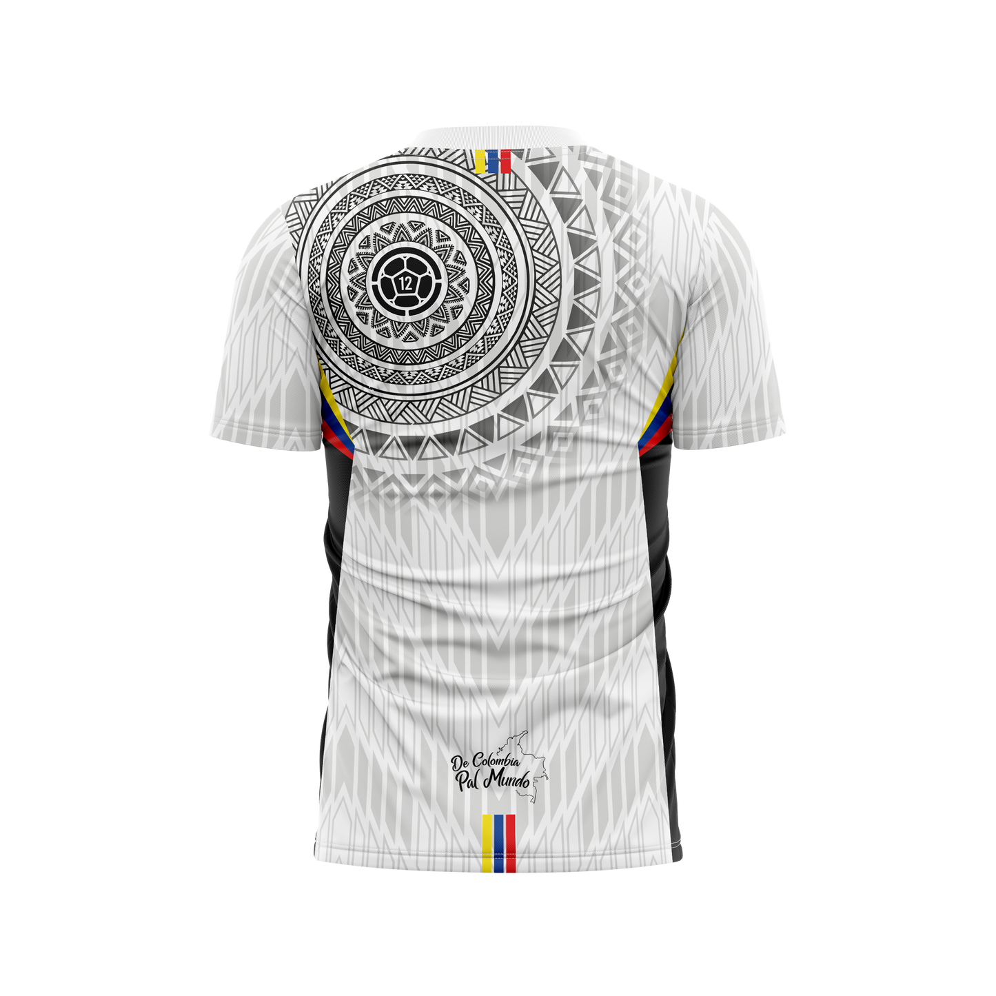 Camiseta Hombre Deportiva Colombia25 Blanco