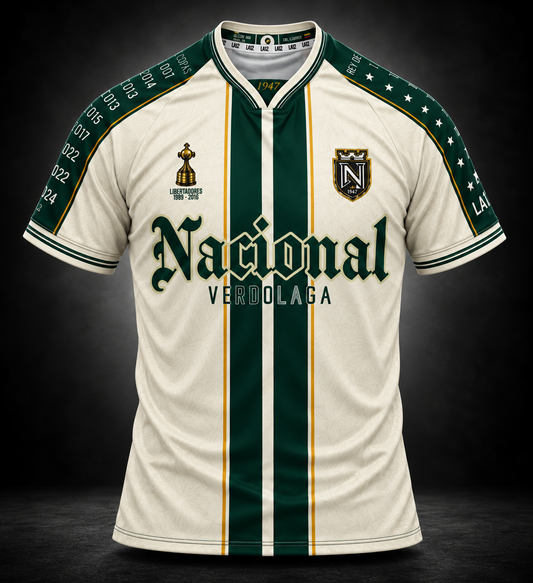Camiseta Atlético Nacional Retro Hombre | Edición Especial LA12 Nacional26