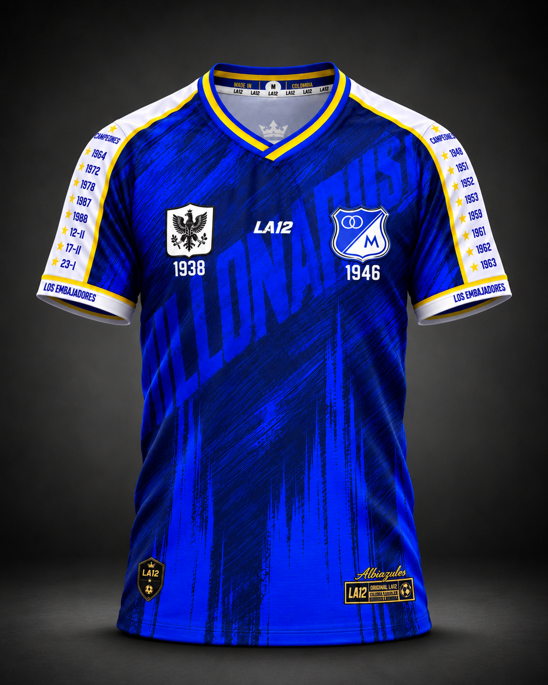 Camiseta Millonarios 2026 | Edición Especial Hombre