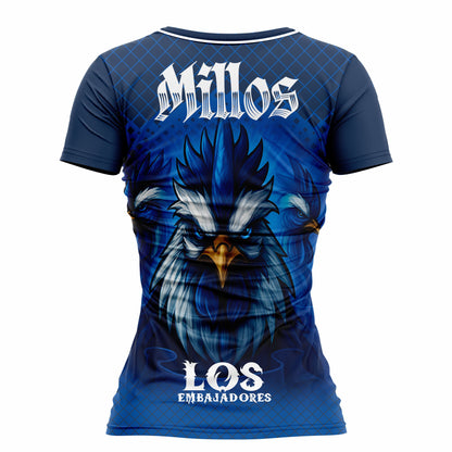 Camiseta Dama Deportiva Ref MILLONARIOS-25