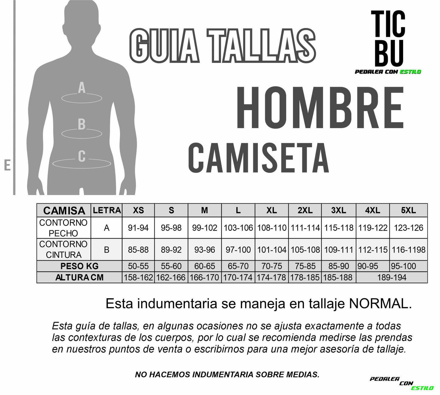 Camiseta Hombre Deportiva (Ref AB LOGO 3D)