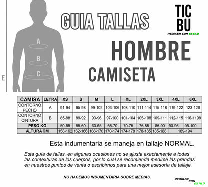 Camiseta Hombre Deportiva (Ref AB LOGO 3D)