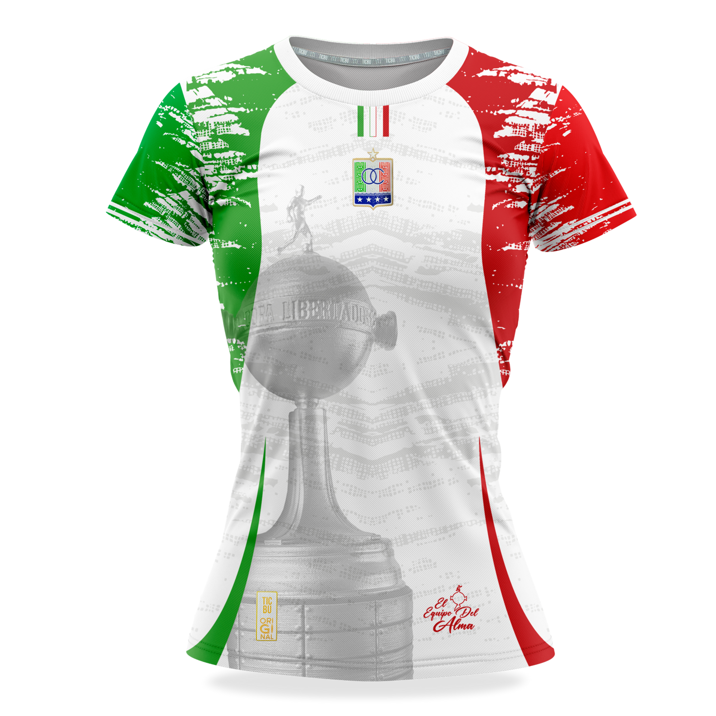 Camiseta Dama Deportiva (Ref ONCE CALDAS) Escudo UV3D