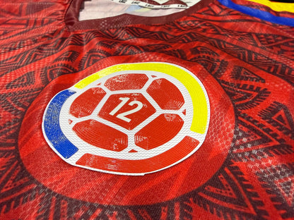 Camiseta Hombre Deportiva Colombia25 Rojo