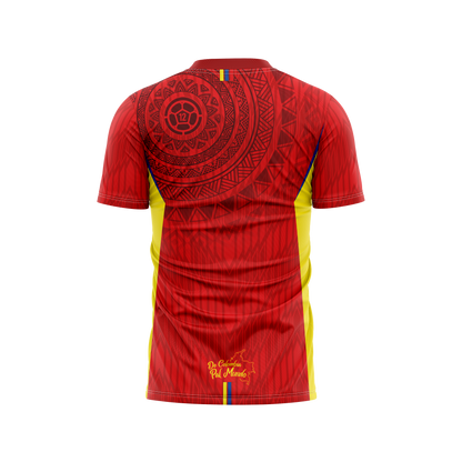 Camiseta Hombre Deportiva Colombia25 Rojo