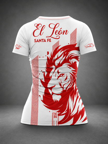 Camiseta Dama Santa Fe Blanco 25 | Edición Especial LA12