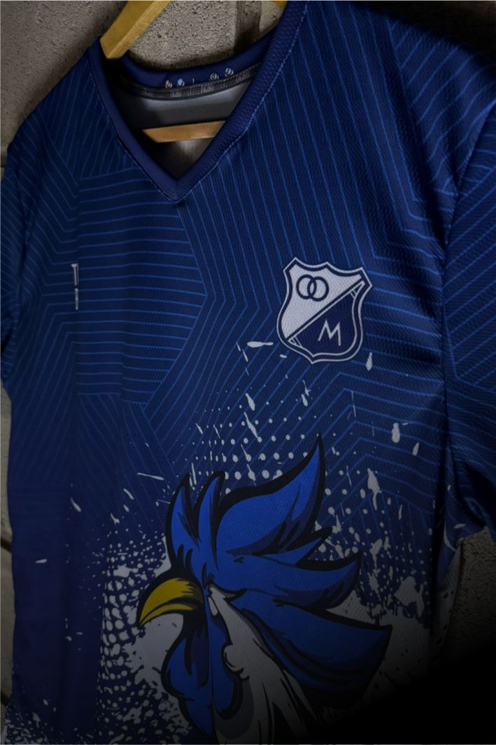 Camiseta Hombre Deportiva (Ref MILLONARIOS)