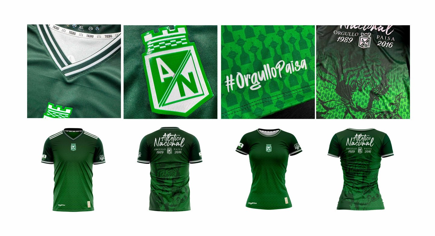 Camiseta Hombre Deportiva (Ref NACIONAL-25)