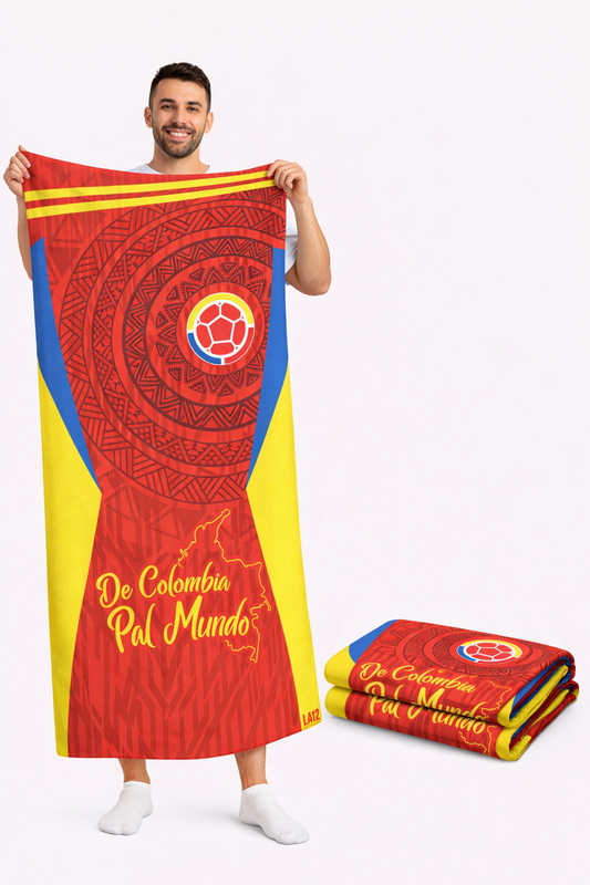 Toalla Deportiva Colombia Roja